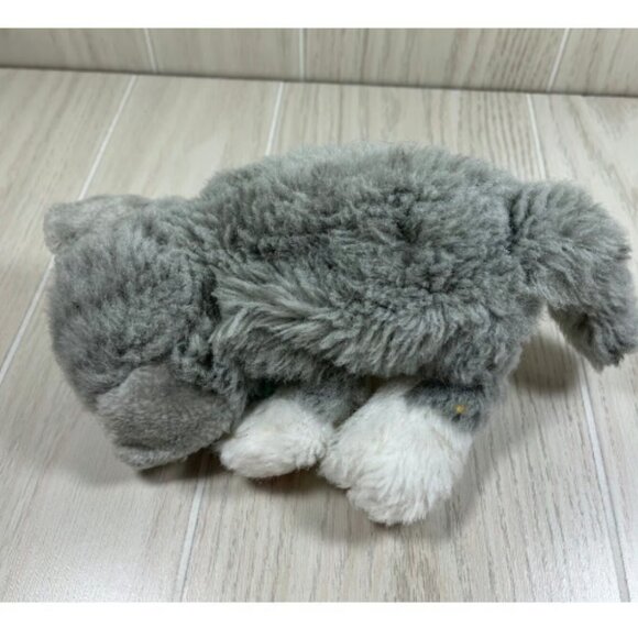 DSI Kitty Kitty Kittens Smokey gray white plush vintage purring stuffed cat 2000 - Picture 5 of 5